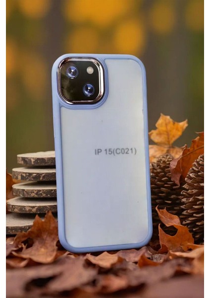 Apple iPhone 13 Kılıf Metal Çerçeve Hassas Butonlu Renkli Buzlu Şeffaf Transparan Kapak fırsatları