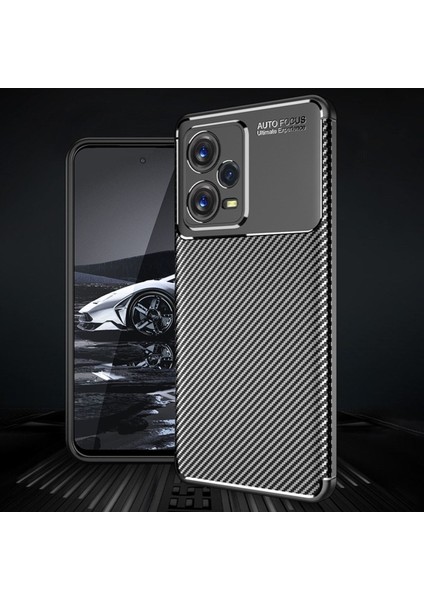 Xiaomi Redmi Note 12 Pro 5g Kılıf Rugged Armor Darbe Emici Uzun Ömürlü Dayanıklı Parmak İzi Yapmaz Karbon Tasarım Negro Silikon Kapak fırsatları