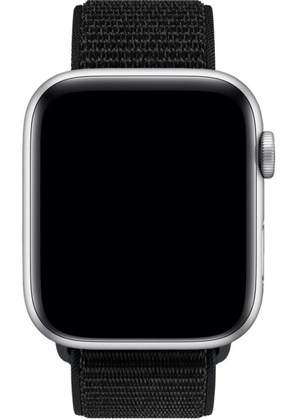 Apple Watch Se Nike Series 1 2 3 4 5 6 7 8 9 38 40 41MM Uyumlu Kaliteli Kumaş Hasır Cırtlı Kordon Kayış Bileklik Hasır Kordon