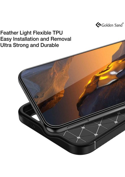 Poco F5 5g Kılıf Kamera Çıkıntılı Deri Görünümlü Dikiş Desenli Koruyucu Kapak Kilif indirimleri