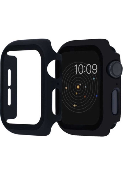 Apple Watch Seri 1/2/3/4/5/6/7/8/SE/Ultra 38mm 40mm 41mm 42mm 44mm 45mm 49mm Kasa ve Ekran Koruyucu 360 Koruma