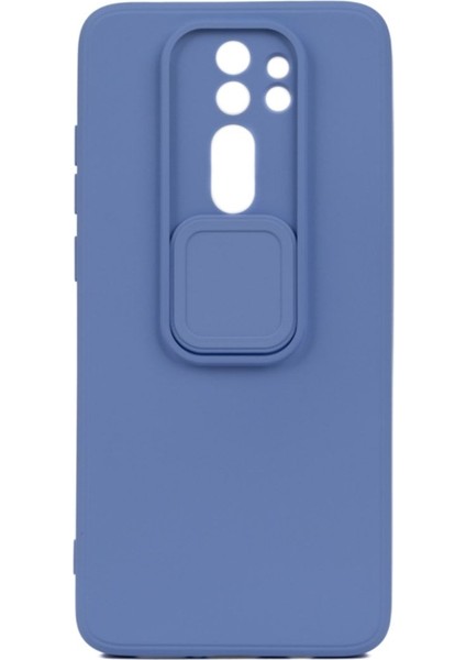Xiaomi Redmi Note 8 Pro Uyumlu Kılıf Içi Kadife Sürgülü Slide Kamera Korumalı Lansman Kapak