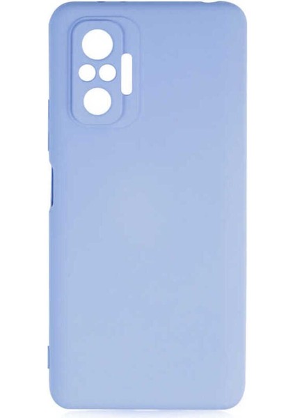 Xiaomi Redmi Note 10 Pro Kılıf Kadife Lansman Soft Yumuşak Liquid Silikon Kamera Korumalı Mara