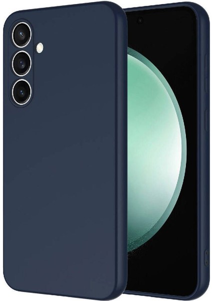 Samsung Galaxy S23 Fe Kılıf Kamera Çıkıntılı Içi Kadife Lansman Yumuşak Dokulu Silikon Kapak