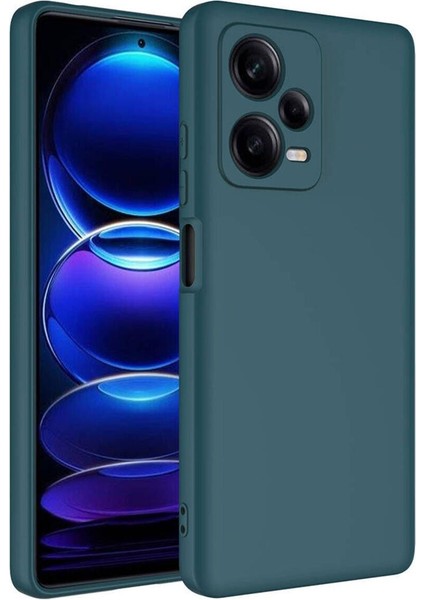 Xiaomi Redmi Note 12 Pro Plus 5g Kılıf Kamera Çıkıntılı Kadife Lansman Yumuşak Dokulu Silikon Kapak