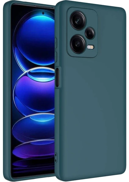 Xiaomi Redmi Note 12 Pro Plus 5g Kılıf Kamera Çıkıntılı Kadife Lansman Yumuşak Dokulu Silikon Kapak