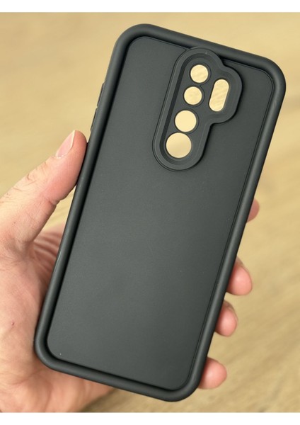 Xiaomi Redmi Note 8 Pro Kılıf Kamera Korumalı Yumuşak Dokulu Darbe Emici Siyah Silikon Kapak modelleri