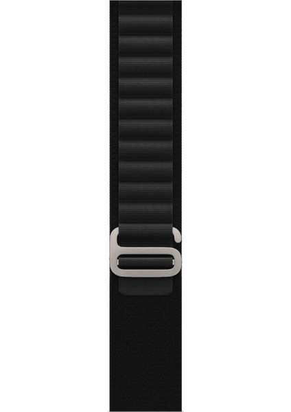Apple Watch Seri 1/2/3/4/5/6/7/8/SE/Ultra 38mm 40mm 41mm 42mm 44mm 45mm 49mm Renkli Dikişsiz Kumaş Alpine Loop Kordon