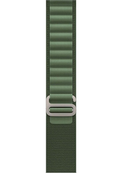 Apple Watch Seri 1/2/3/4/5/6/7/8/SE/Ultra 38mm 40mm 41mm 42mm 44mm 45mm 49mm Renkli Dikişsiz Kumaş Alpine Loop Kordon