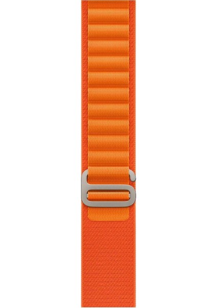 Apple Watch Seri 1/2/3/4/5/6/7/8/SE/Ultra 38mm 40mm 41mm 42mm 44mm 45mm 49mm Renkli Dikişsiz Kumaş Alpine Loop Kordon