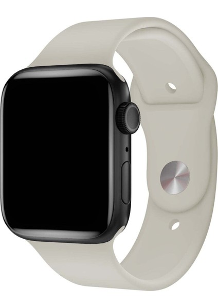 Apple Watch Seri 1/2/3/4/5/6/7/8/SE/Ultra 38mm 40mm 41mm 42mm 44mm 45mm 49mm Kordon Kayış Bileklik Klasik Kaliteli Silikon