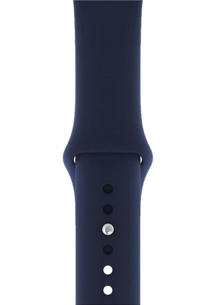 Apple Watch Seri 1/2/3/4/5/6/7/8/SE/Ultra 38mm 40mm 41mm 42mm 44mm 45mm 49mm Kordon Kayış Bileklik Klasik Kaliteli Silikon