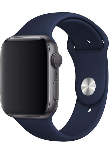 Apple Watch Seri 1/2/3/4/5/6/7/8/SE/Ultra 38mm 40mm 41mm 42mm 44mm 45mm 49mm Kordon Kayış Bileklik Klasik Kaliteli Silikon