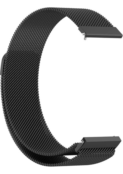 Xiaomi Watch S1 - S1 Pro - S1 Active 46MM 22MM Uyumlu Metal Hasır Örgü Mıknatıslı Milano Loop Kordon