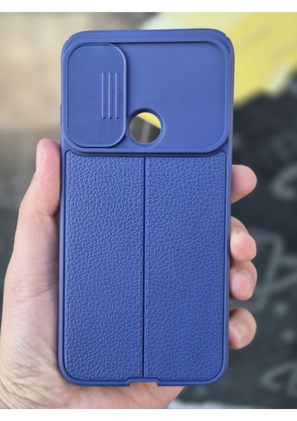 Xiaomi Redmi Note 8 Kılıf Sürgülü Slide Kamera Korumalı Deri Görünümlü Leke Tutmaz Lüks Silikon fiyatları
