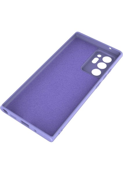 Samsung Galaxy Note 20 Ultra Kılıf Kadife Lansman Soft Yumuşak Liquid Silikon Kamera Korumalı Mara
