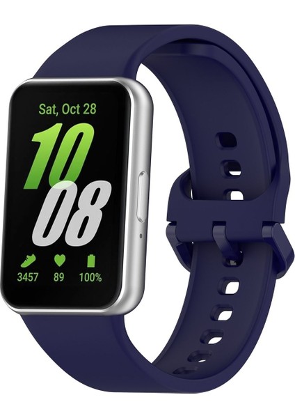 Samsung Galaxy Fit 3 Uyumlu Renkli A+ Kalite Kordon Kayış Bileklik Klasik Kaliteli Silikon