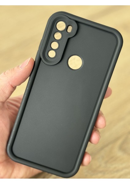 Xiaomi Redmi Note 8 Kılıf Kamera Korumalı Yumuşak Dokulu Darbe Emici Siyah Silikon Kapak fiyatları