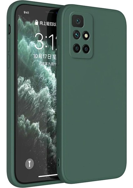 Xiaomi Redmi 10 2022 Kamera Çıkıntılı Içi Kadife Lansman Yumuşak Dokulu Silikon Kılıf