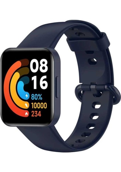 Xiaomi Redmi Watch Lite 2 Kordon Kayış Bleklik Esnek Yumuşak Akıllı Pimli Premium Spor Silikon