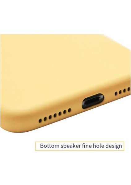Xiaomi Redmi Note 10 Kılıf Kadife Lansman Soft Yumuşak Liquid Silikon Kamera Korumalı Mara