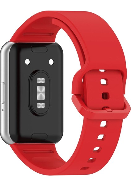 Samsung Galaxy Fit 3 Uyumlu Renkli A+ Kalite Kordon Kayış Bileklik Klasik Kaliteli Silikon