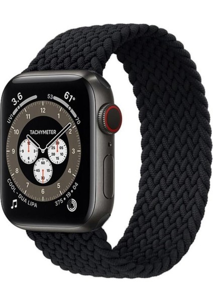 Apple Watch 1 2 3 4 5 6 7 8 9 Se Uyumlu 38 40 41 mm Uyumlu Örgü Loop Small Kordon Denim