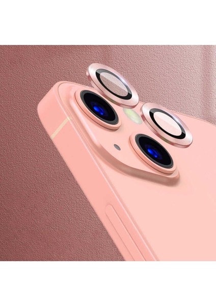 Apple iPhone 13 Mini Kamera Lens Koruyucu Kırılmaz Cam Kaliteyi Bozmaz Temperli Berrak Koruma Cl-07