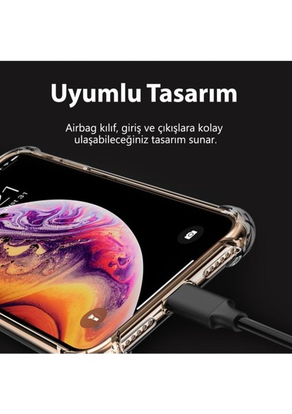 Xiaomi Redmi Note 9 Pro Kılıf AntiShock Köşe Korumalı Darbe Emici Crystal Berrak Şeffaf Sert Silikon fiyatları