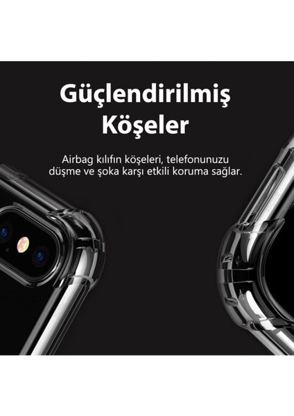 Xiaomi Redmi Note 9 Pro Kılıf AntiShock Köşe Korumalı Darbe Emici Crystal Berrak Şeffaf Sert Silikon fırsatları
