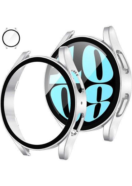Samsung Galaxy Watch 6 40MM Uyumlu Kasa ve Ekran Koruyucu 360 Tam Koruma Kapak