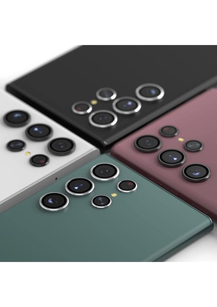 Samsung Galaxy S23 Ultra Kamera Lens Koruyucu Kırılmaz Cam Kaliteyi Bozmaz Temperli Berrak Koruma Cl-07 modelleri