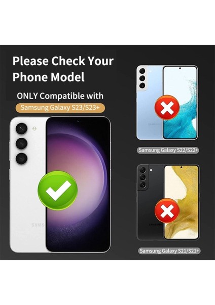 Samsung Galaxy S23 Kamera Lens Koruyucu Kırılmaz Cam Kaliteyi Bozmaz Temperli Berrak Koruma Cl-07