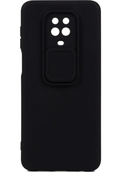 Xiaomi Redmi Note 9 Pro Uyumlu Kılıf Içi Kadife Sürgülü Slide Kamera Korumalı Lansman Kapak