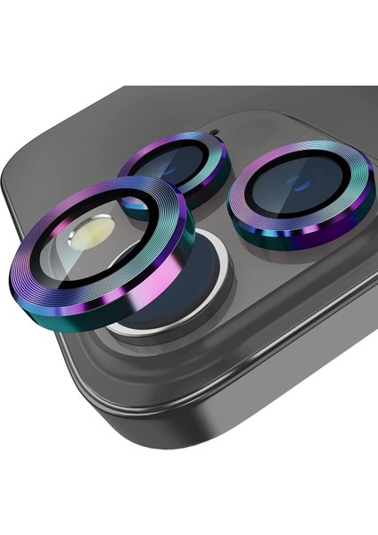 Apple iPhone 14 Pro Max Kamera Lens Koruyucu Kırılmaz Cam Kaliteyi Bozmaz Temperli Berrak Koruma Cl-07