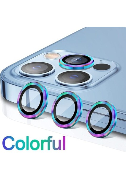 Apple iPhone 14 Pro Max Kamera Lens Koruyucu Kırılmaz Cam Kaliteyi Bozmaz Temperli Berrak Koruma Cl-07