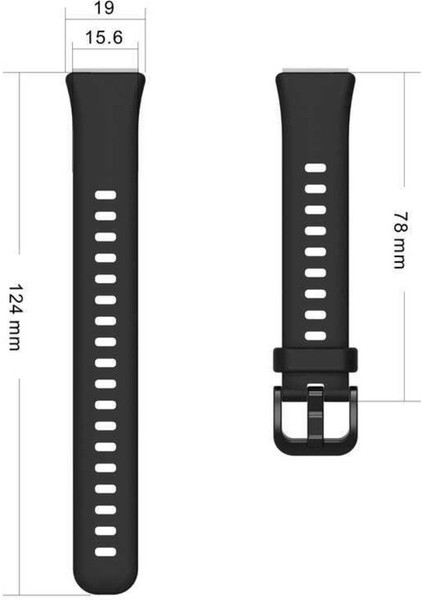 Huawei Band 7 Uyumlu A+ Kalite Klipsli Renkli Silikon Kordon Kayış Bileklik fiyatları