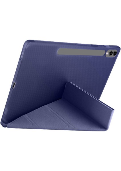 Samsung Galaxy Tab S9 Plus SM-X810 - S9 Fe Plus SM-X610 12.4 Kılıf Kalem Bölmeli Katlanabilir Standlı Koruyucu Kapak indirimleri