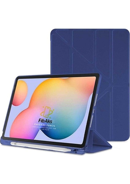 Samsung Galaxy Tab S9 SM-X510 - S9 Fe SM-X710 10.9 Kılıf Kalem Bölmeli Katlanabilir Standlı Koruyucu Kapak