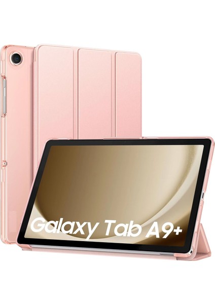 Samsung Galaxy Tab A9+ Plus SM-X210 Uyumlu Smart Kapak Katlanabilir Koruyucu Kapak Tablet Kılıfı