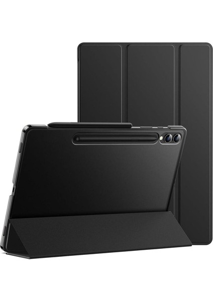 Samsung Galaxy Tab S9 Plus Uyumlu Kılıf Smart Case Standlı 360 Tam Koruma Akıllı Kapak