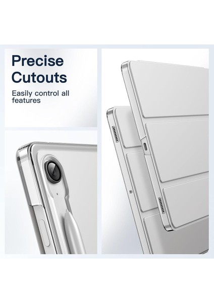 Samsung Galaxy Tab S9 Fe 10.9 Inch Uyumlu Kılıf Smart Case Standlı 360 Tam Koruma Akıllı Kapak indirimleri