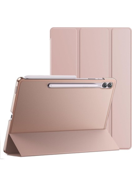 Samsung Galaxy Tab S9 Plus Uyumlu Kılıf Smart Case Standlı 360 Tam Koruma Akıllı Kapak