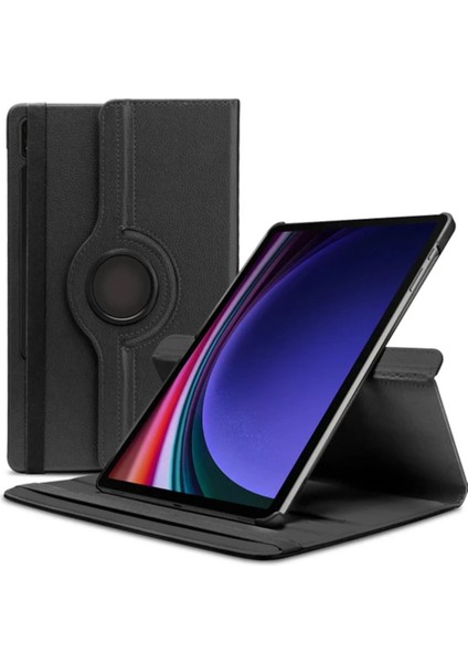 Samsung Galaxy Tab S9 Fe 10.9 SM-X510 Kılıf Dönebilen Standlı Akıllı Uyku Modlu Tablet Kapak modelleri