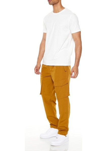 Slim-Fit Ipli Kargo Pantolon indirimleri