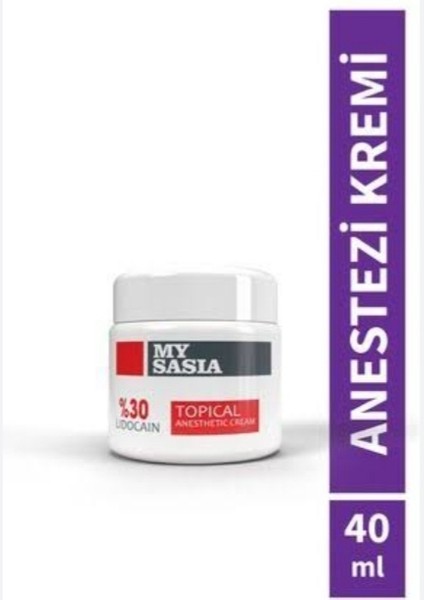 Anestezi Krem 40 ml Acı Azaltıcı Mikrobilading, botox , dövme