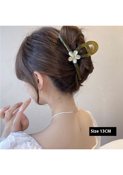 2024 Yeni Buzlu Dalga Klipsi, High-End Köpekbalığı Klipsi Saç Aksesuarları (Yurt Dışından)