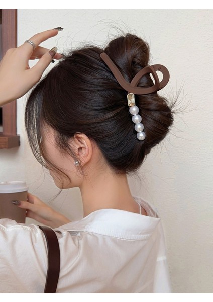 2024 Yeni Buzlu Dalga Klipsi, High-End Köpekbalığı Klipsi Saç Aksesuarları (Yurt Dışından)