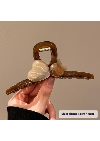 2024 Yeni Buzlu Dalga Klipsi, High-End Köpekbalığı Klipsi Saç Aksesuarları (Yurt Dışından)