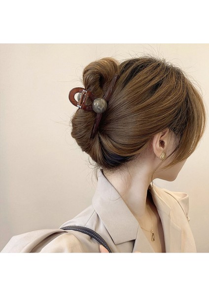 2024 Yeni Buzlu Dalga Klipsi, High-End Köpekbalığı Klipsi Saç Aksesuarları (Yurt Dışından)